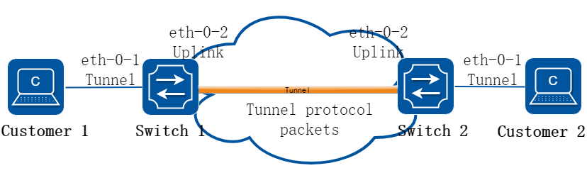 L2 protocol tunnel