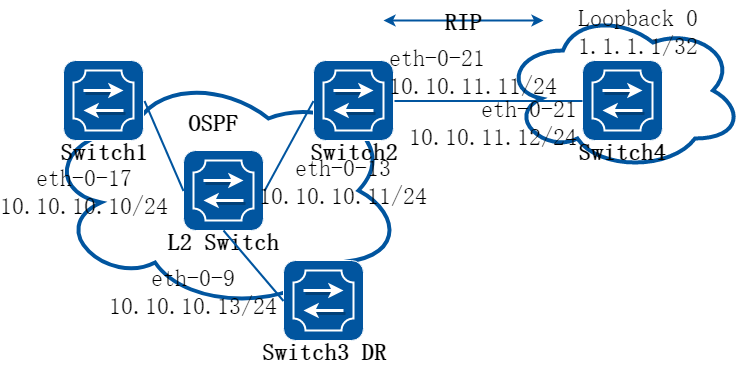 ospf redistribute
